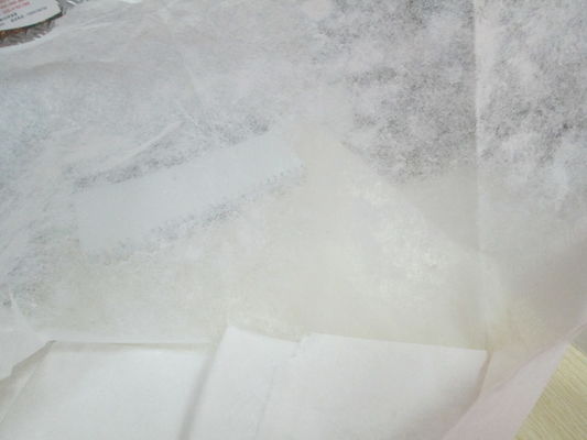 Interlinings Easy Tearaway Paper Embroidery Stabilizer per abbigliamento Fusing Satin Fabric 100-152cm