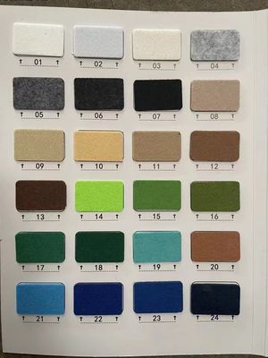 150 gm colorato 1 mm-4 mm aghi di poliestere perforato tessuto non tessuto feltro per rivestimento