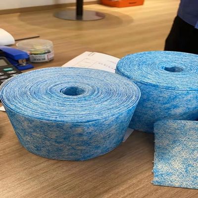 Materiale di filtraggio protettivo Tessuti non tessuti a fusione con disegno tinto