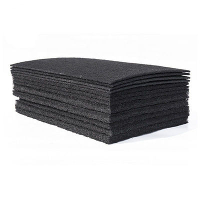 Fibra non tessuta di carbonio attivo 40 gms Filtro tessuto materiale roll per la deodorazione
