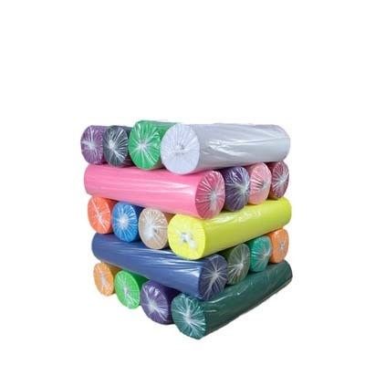 Larghezza 15-150 cm Rollo di tessuto non tessuto su ordinazione in qualsiasi colore per le esigenze del cliente