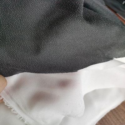 Indumenti Fusibili Interlinings Linings GAOXIN Fusibile tessuto di poliestere 40gsm /-2g Larghezza personalizzata