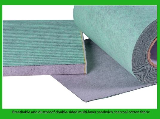 Materiale cotone a carbonio attivo non tessuto per le vostre esigenze