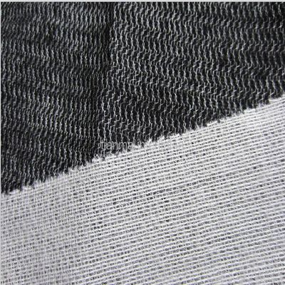 100% cotone collare tessuto fusibile fusione interlining GAOXIN ricamato per abbigliamento maschile