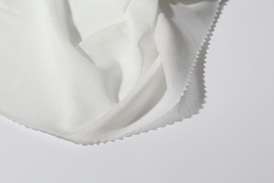 Tessuto nero 100% poliestere tricot a maglia a maglia