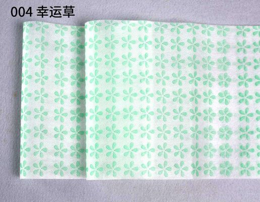 Soluzione di imballaggio sostenibile rotolo colorato stampato non tessuto con 100% di polipropilene