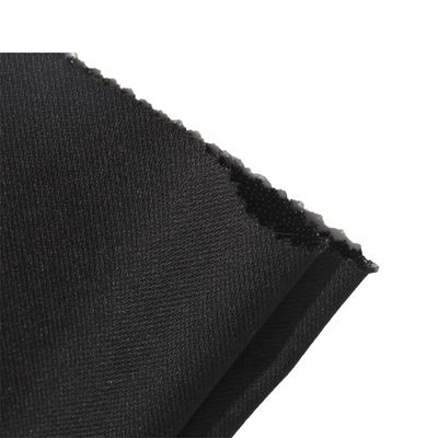 45G tessuto di poliestere tricot semplice tessuto dot fusione tessuto interlining fusibile