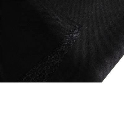 45G tessuto di poliestere tricot semplice tessuto dot fusione tessuto interlining fusibile