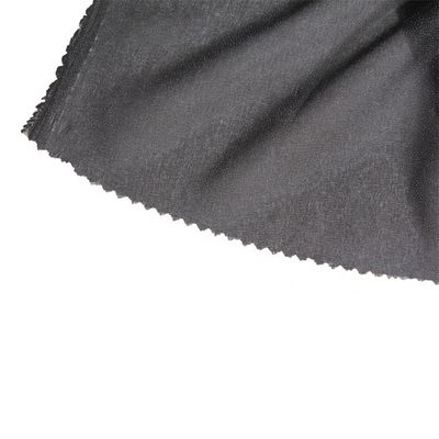 45G tessuto di poliestere tricot semplice tessuto dot fusione tessuto interlining fusibile
