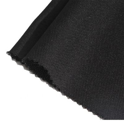 45G tessuto di poliestere tricot semplice tessuto dot fusione tessuto interlining fusibile