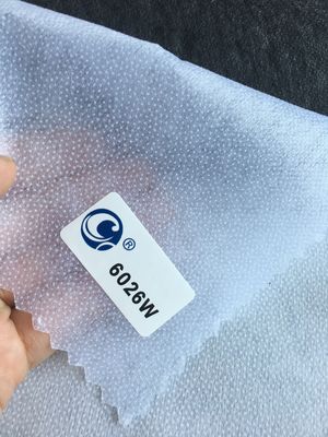 50% poliestere 50% nylon rivestimento PA/PES rivestito in tessuto non tessuto interlining Gaoxin
