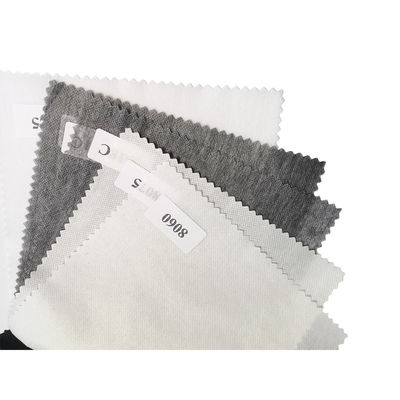Acciaio adesivo di rivestimento di tessuti non tessuti su interfaccia per abbigliamento 100% poliestere