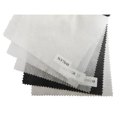 Easy Iron On Fabric Interlining fusibile a doppio/singolo punto per abbigliamento fai da te Materiale per bambole