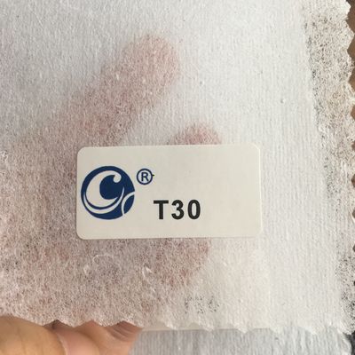Indumenti di fusione di interfaccia GAOXIN legame chimico strappare via stabilizzatore interlining ricamo carta di supporto