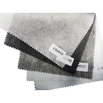 50% poliestere 50% nylon rivestimento PA/PES rivestito in tessuto non tessuto interlining Gaoxin