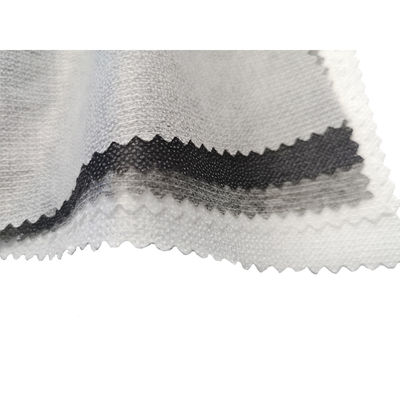 50% poliestere 50% nylon rivestimento PA/PES rivestito in tessuto non tessuto interlining Gaoxin