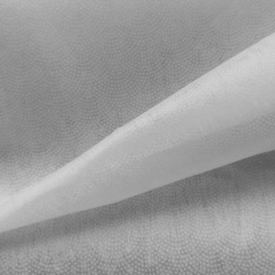 Peso di rivestimento fusibile non tessuto 17-100 gm Poliestere/Nylon per tessuto satinato