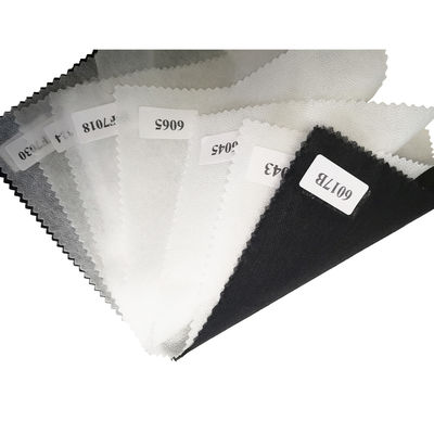 Tessuti non tessuti 20gm-83gm poliesteri laminati a caldo interlining fusibile per da Gaoxin