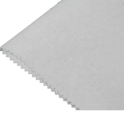 Ricamo non tessuto con carta di supporto tearaway e tessuto filtro 20-10GSM